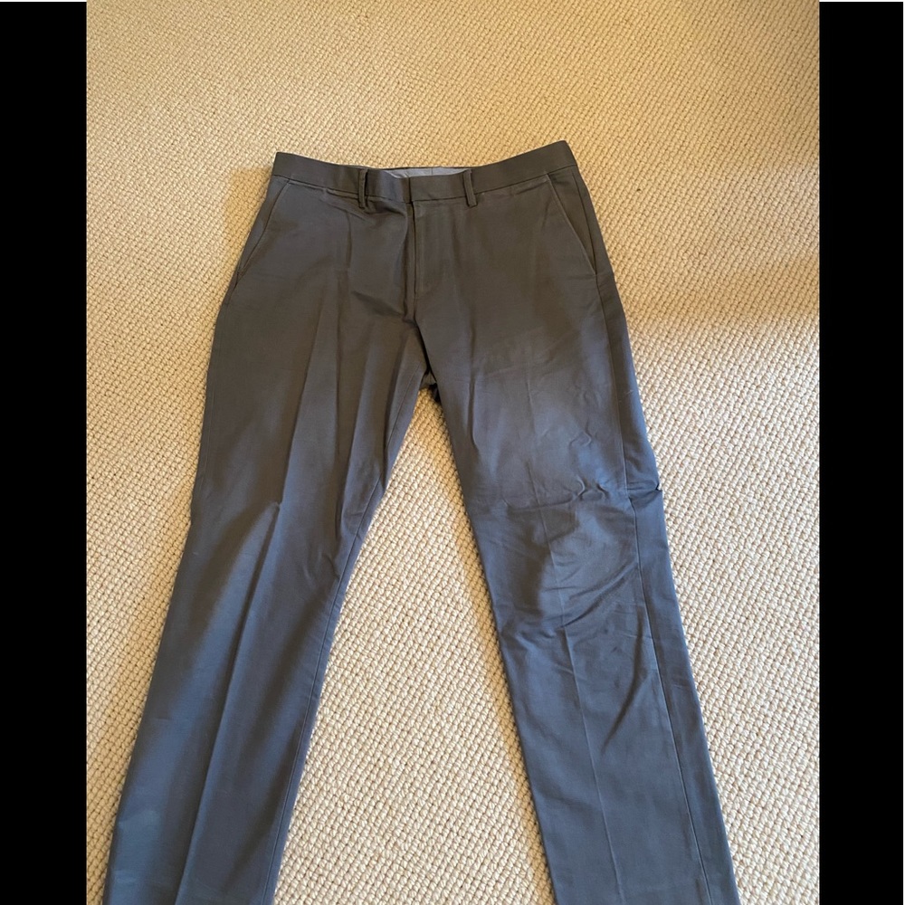 Gray J Crew dress pants.